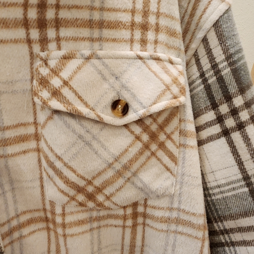 Gilli Plaid Shacket - image 3
